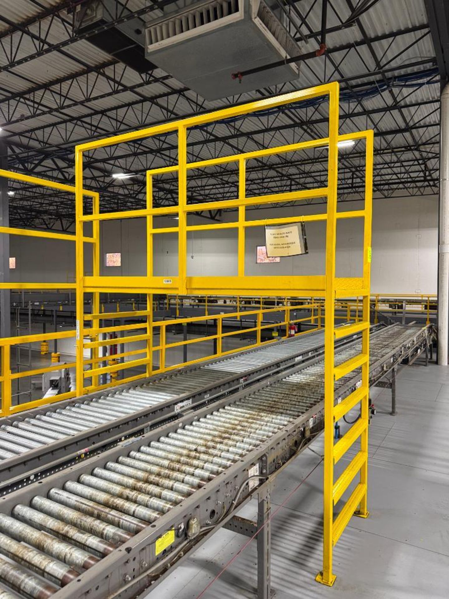 conveyor crossover, over 2) conveyors - Image 2 of 2