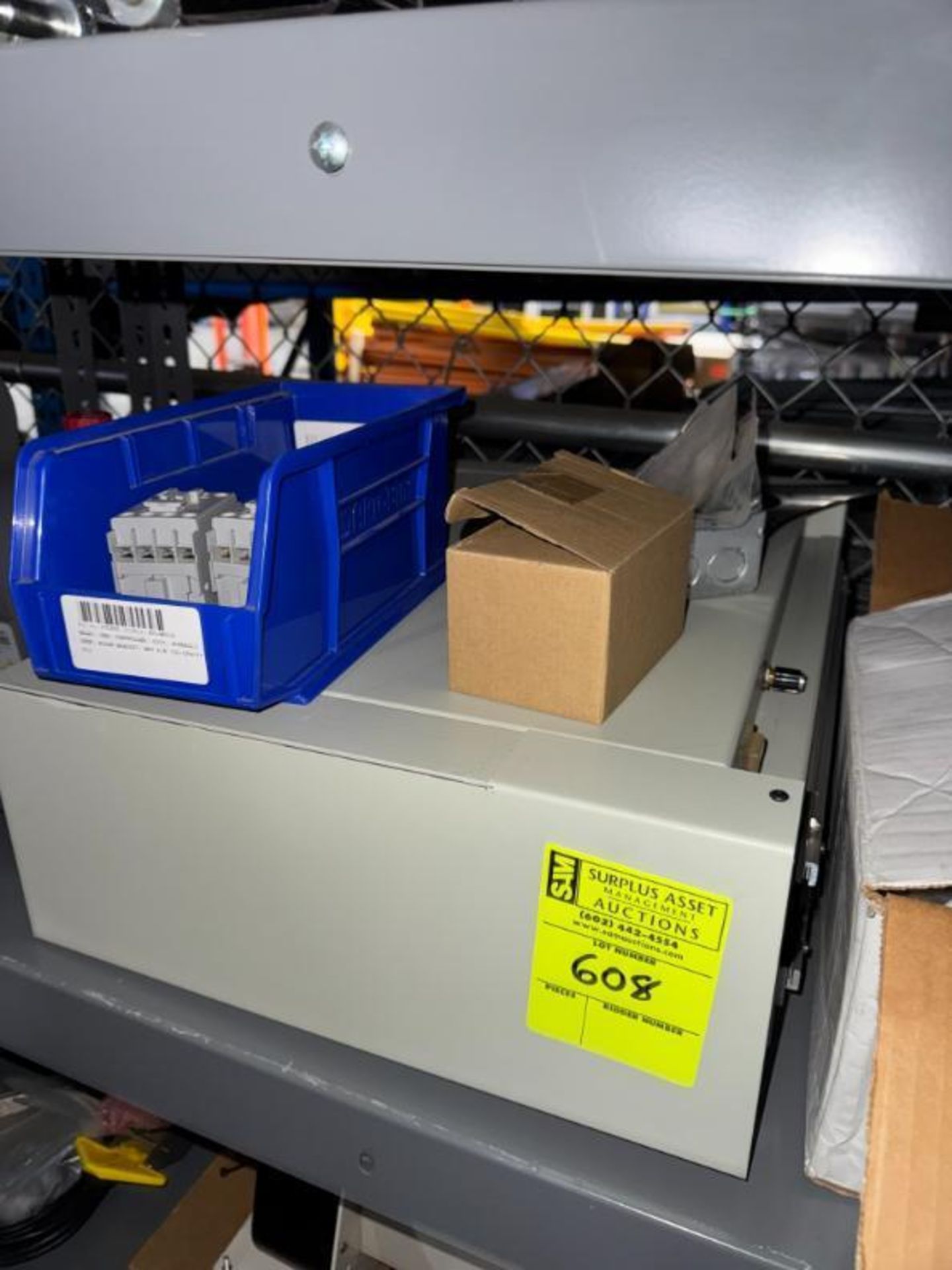 contents of shelf- Sealed Air Fill-Air rocket, electric switches, etc - Image 4 of 6