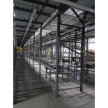 12) sections of pallet racking
