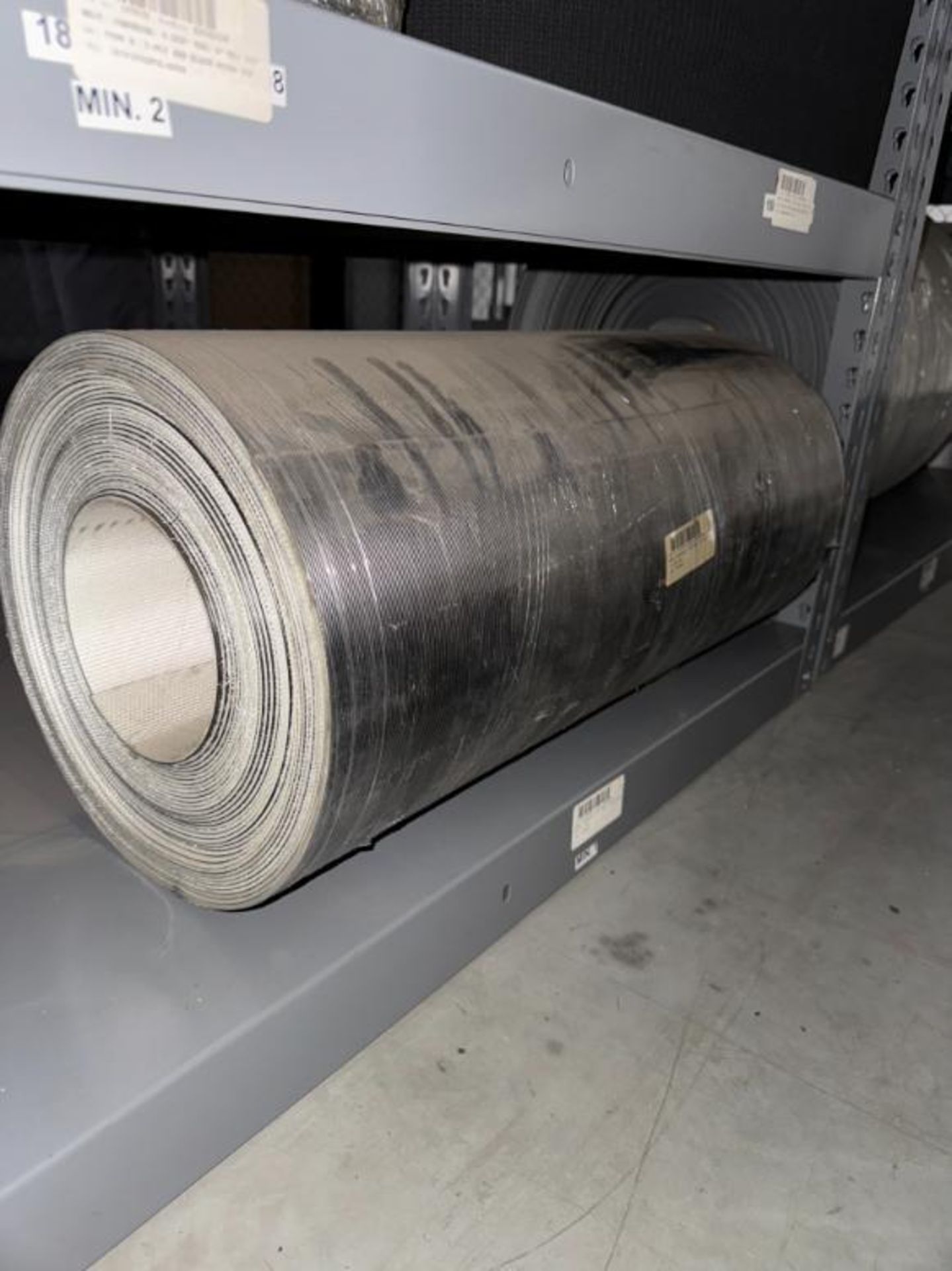 contents of shelf- 27 9/16" conveyor belts - Image 2 of 3
