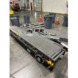 group of misc- roller conveyors & stands, motors, parts,