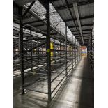 10) sections of pallet racking