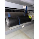 contents of shelf- 27 9/16" conveyor belts