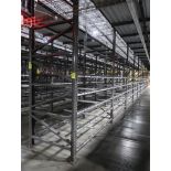 12) sections of pallet racking