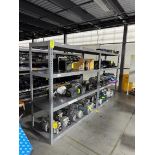 warehouse shelving unit, no contents
