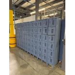 employee lockers, 12) sections