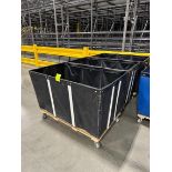 soft bins, on casters,