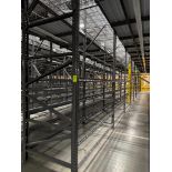 10) sections of pallet racking