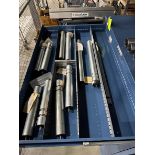 contents of 9) drawers- conveyor idler rollers, drive rollers,