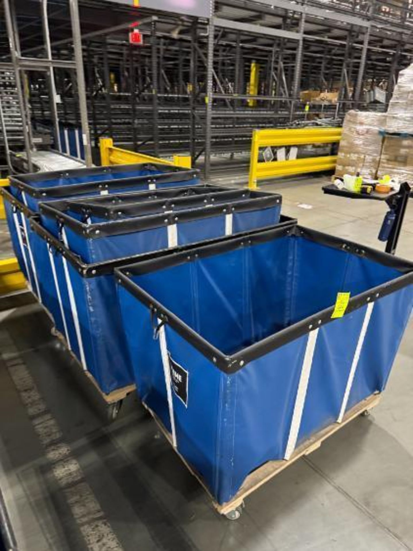 soft bins, on casters, - Image 2 of 2