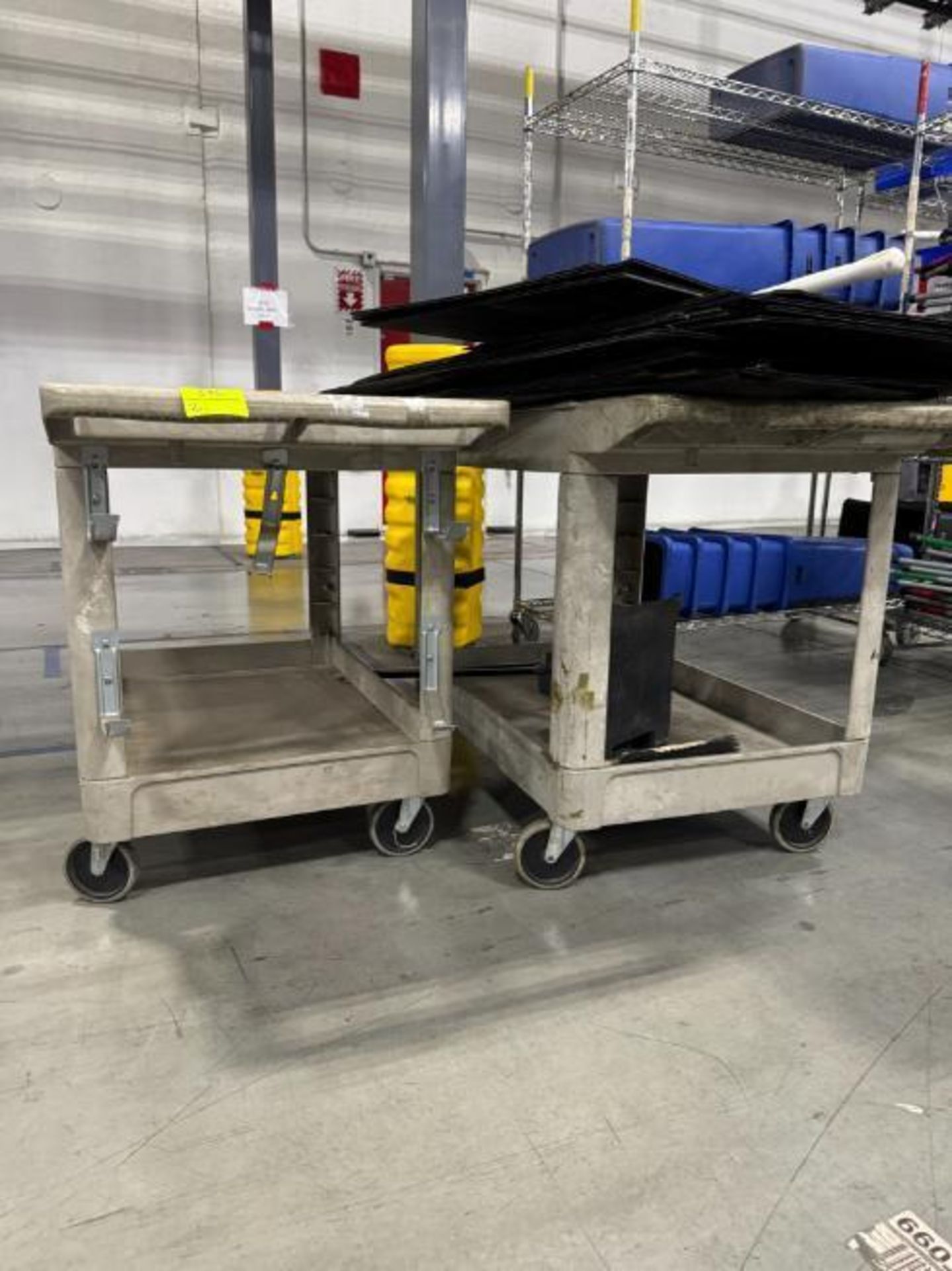 plastic stocking carts