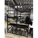 steel frame work benches w/ stainless work surface