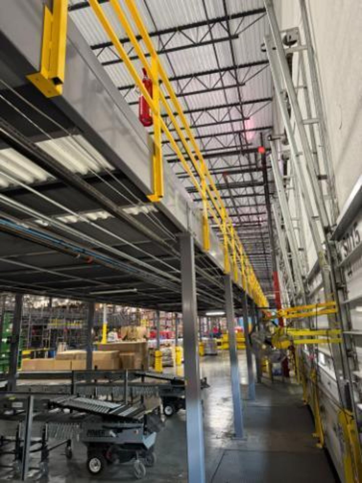 south mezzanine, w/ 2) sets of stairs - Image 12 of 18