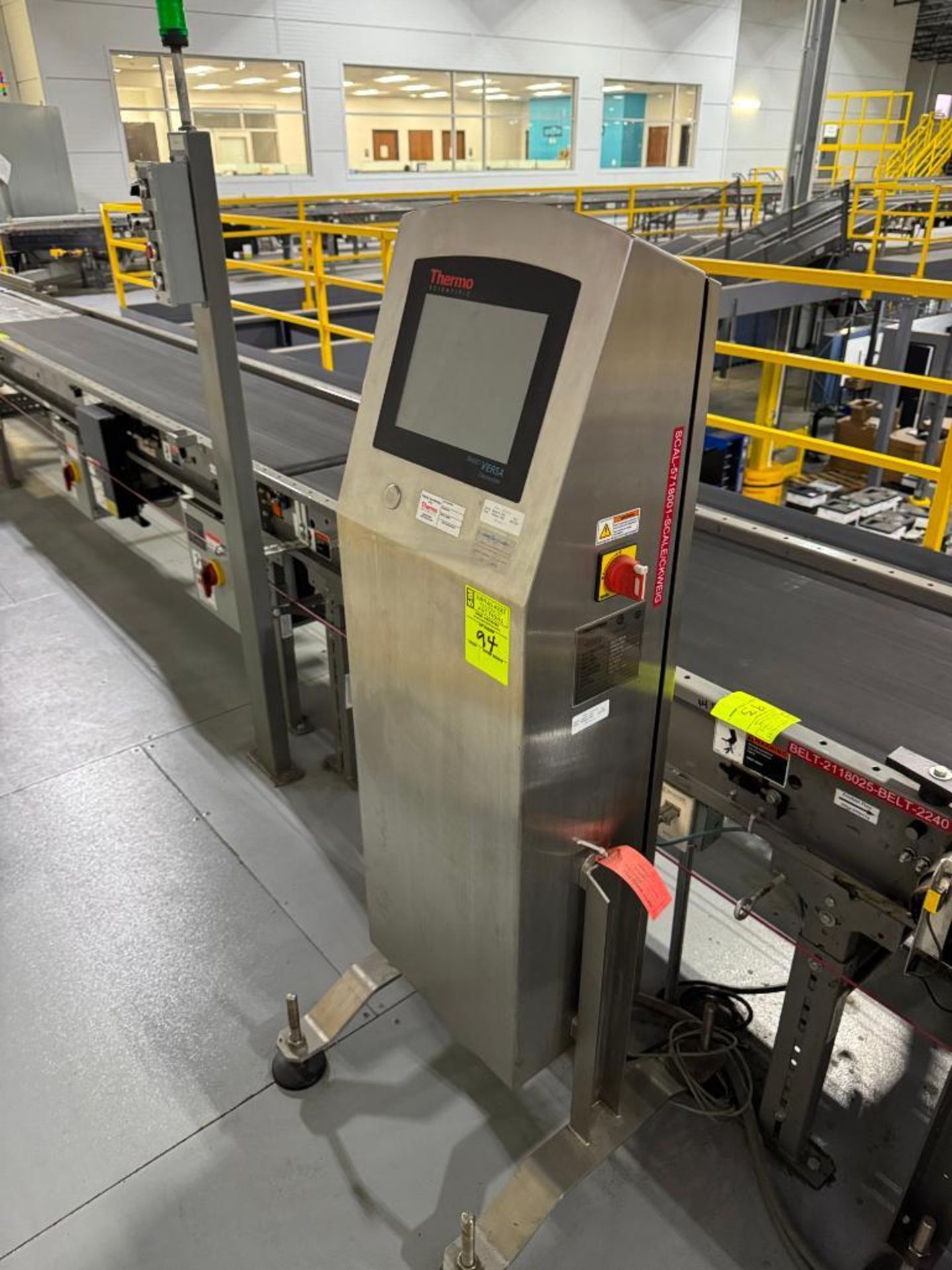 Thermo Fisher belt scale checkweigh