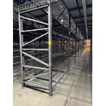 10) sections of pallet racking