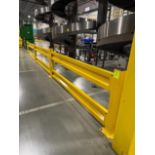 warehouse divider fence, 3) sections