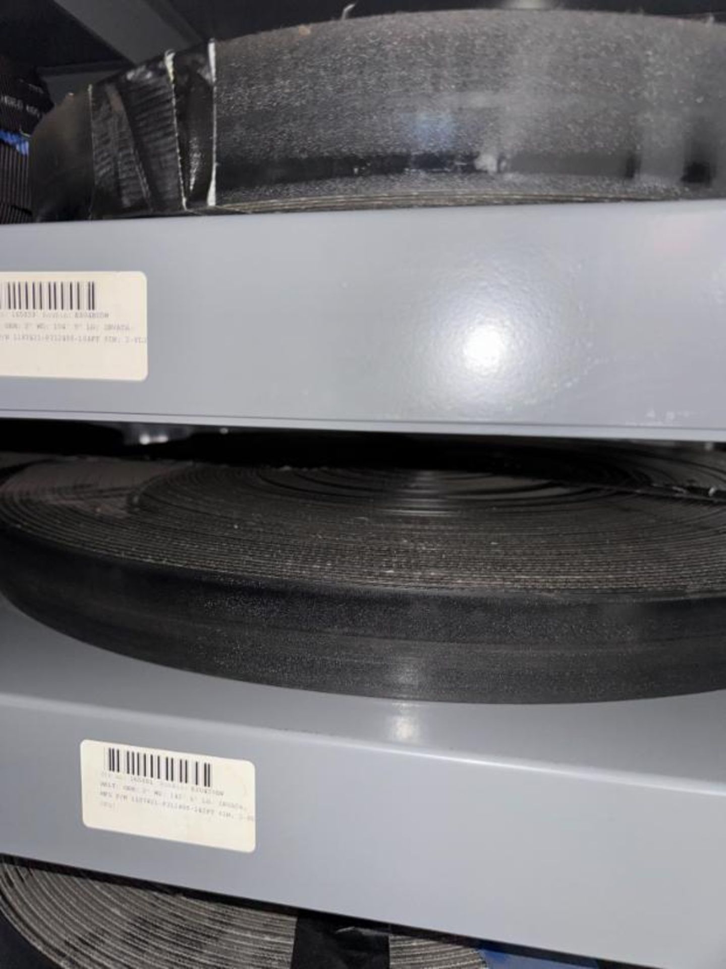 contents of shelf- 2" conveyor belts - Image 2 of 3