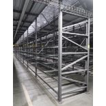 12) sections of pallet racking