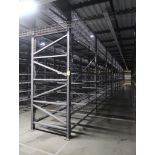 12) sections of pallet racking