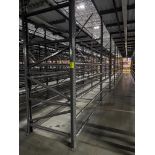 10) sections of pallet racking