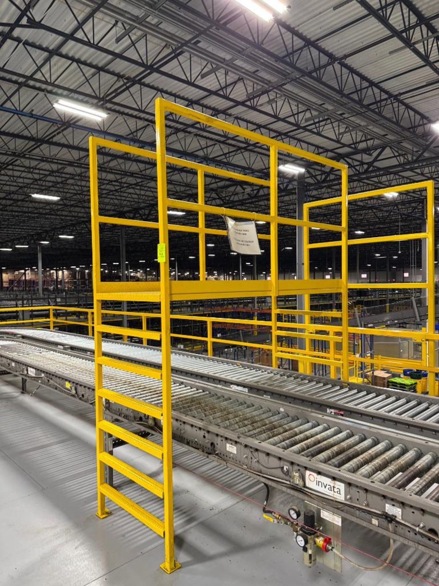 conveyor crossover, over 2) conveyors