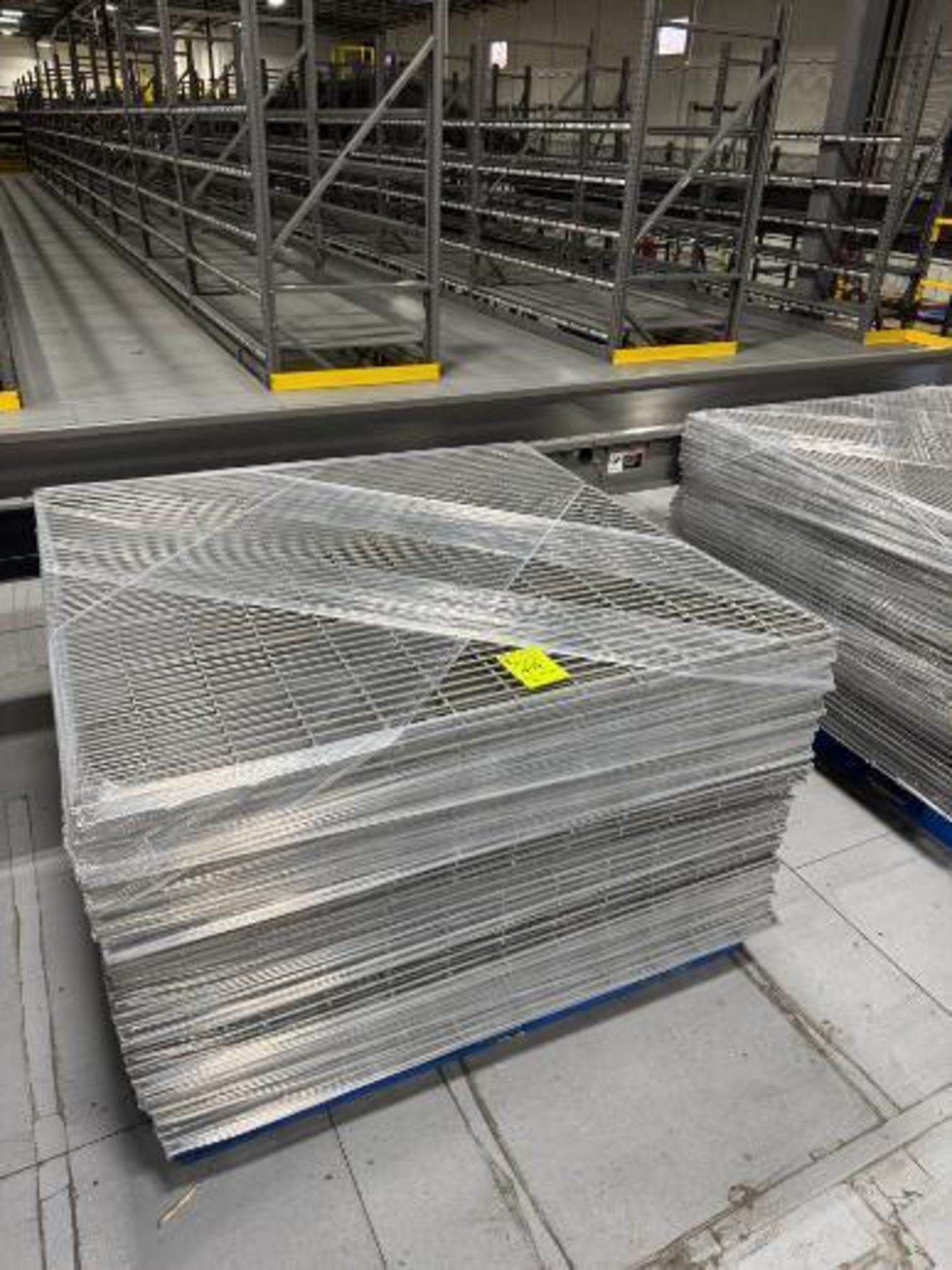 pallets of pallet racking decking