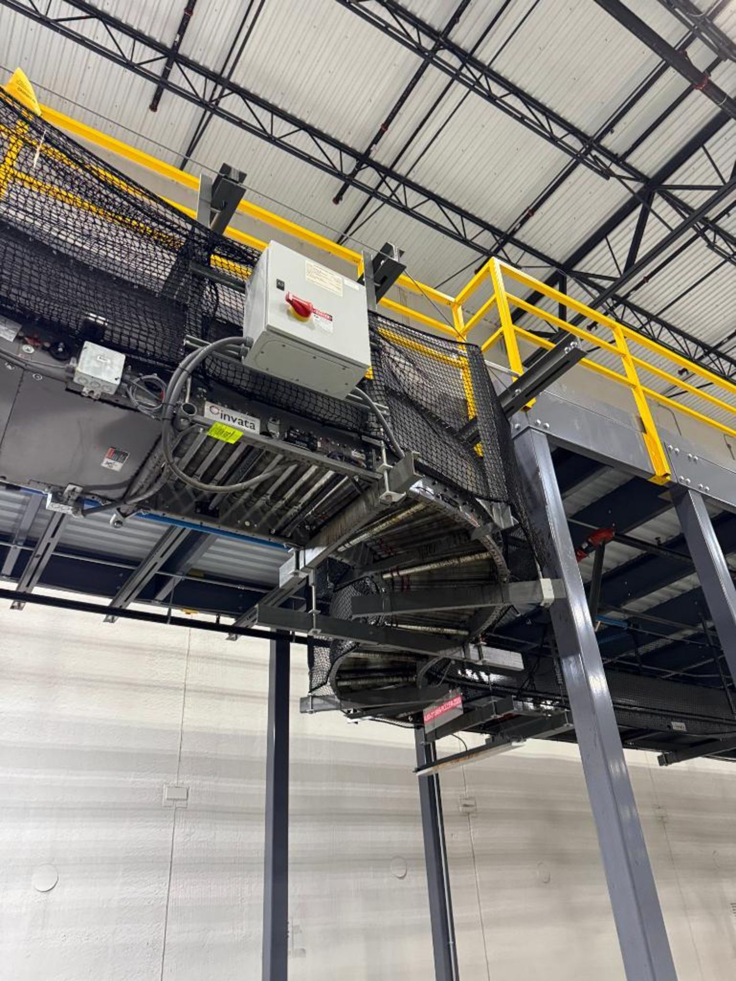 Invata powered roller conveyor, "S", or double 90