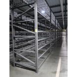 12) sections of pallet racking