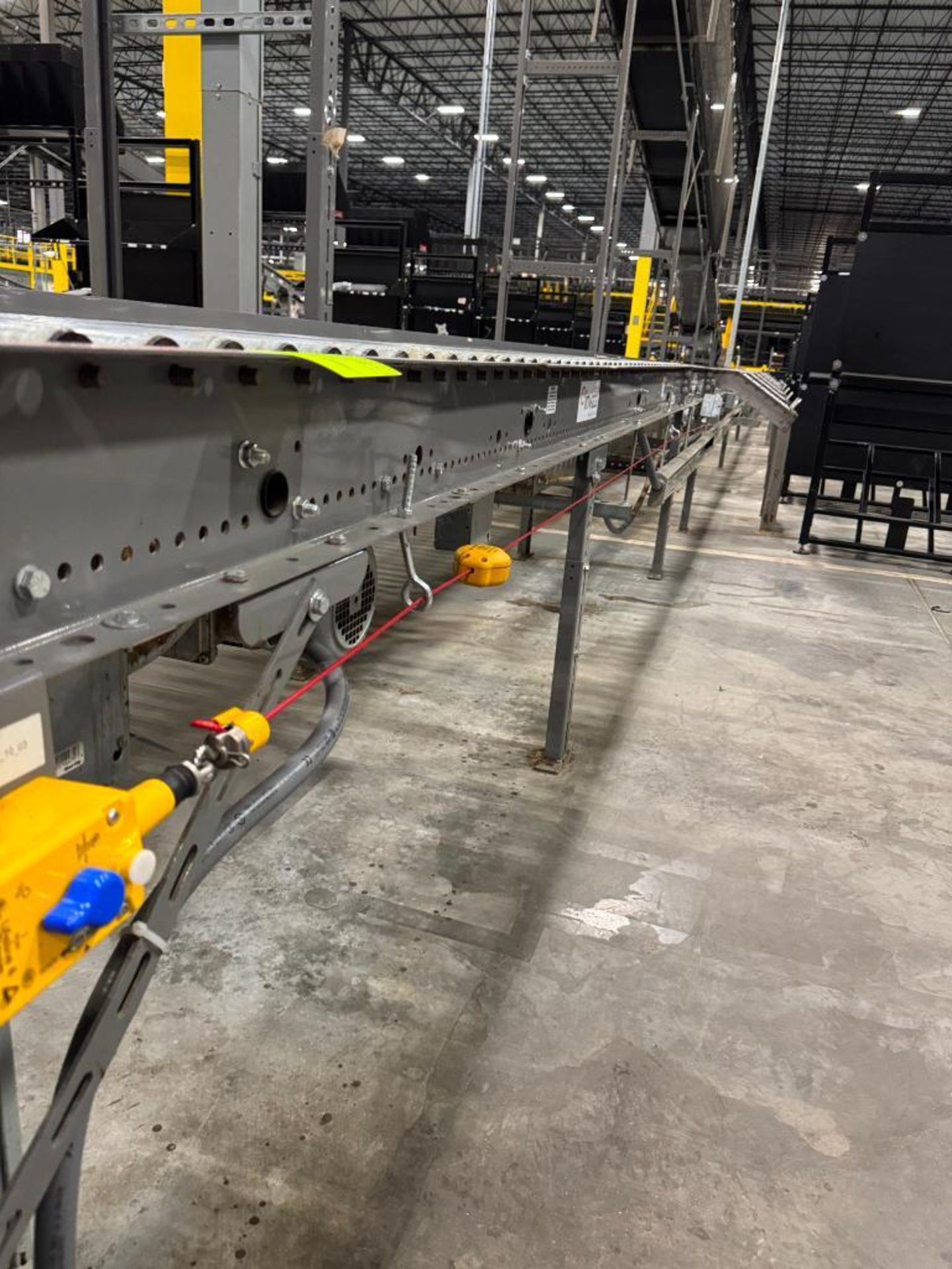 Invata partially powered roller conveyor w/ pack stations - Image 2 of 5