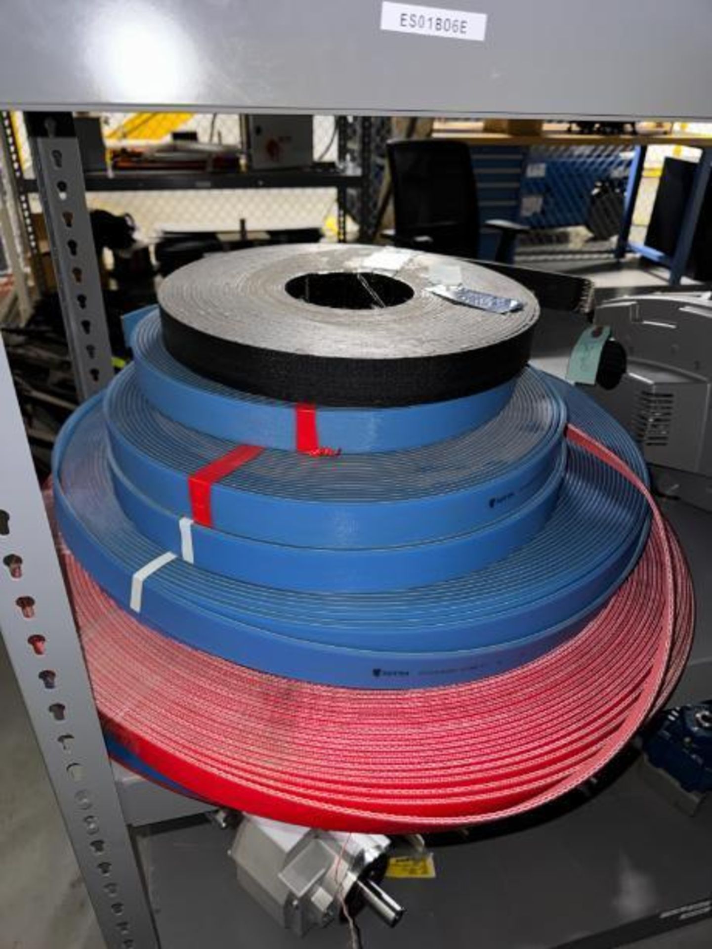 stack of conveyor belts- 1.75", 1.25", & 1.9375" - Image 2 of 2