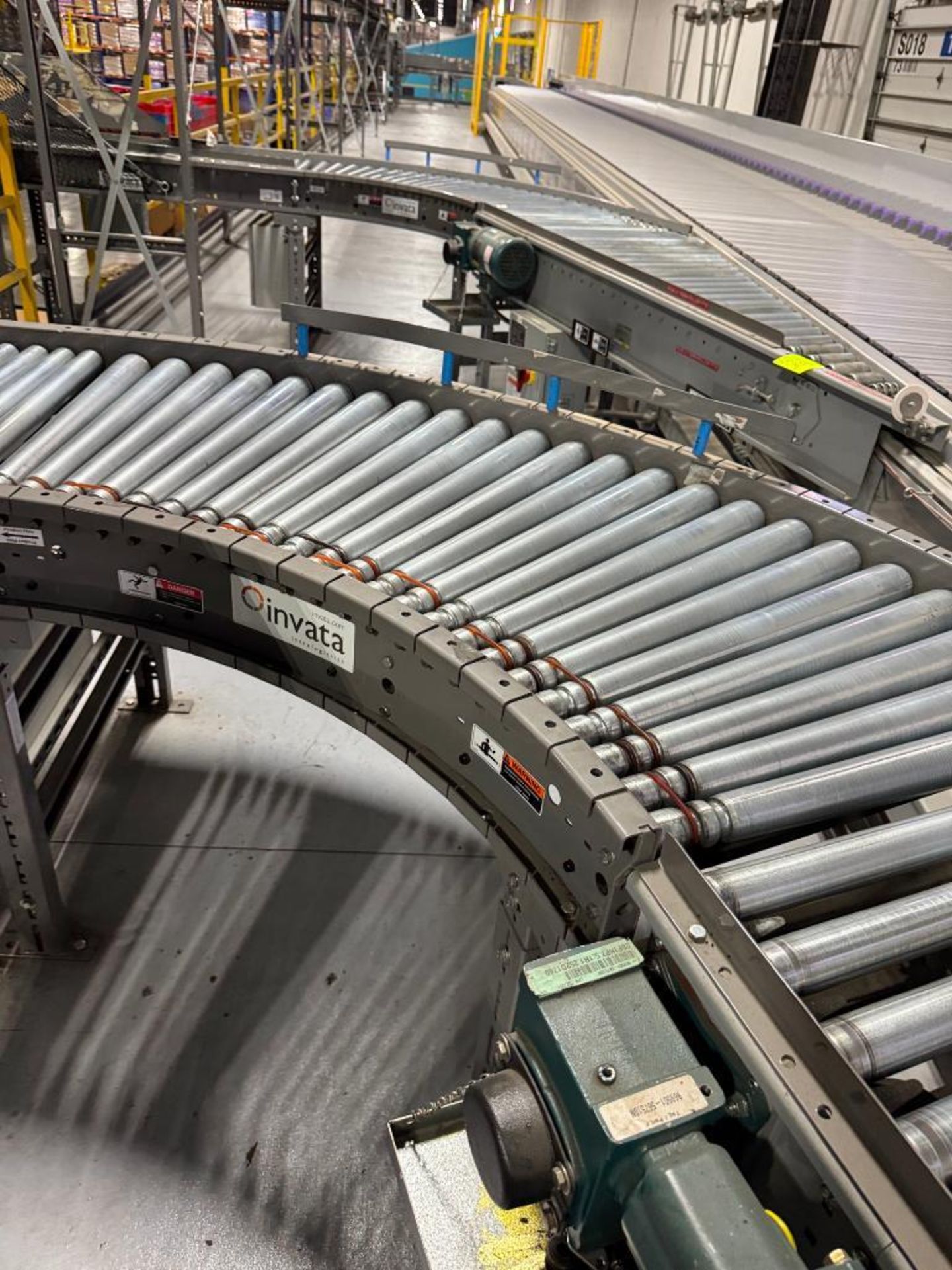 Invata powered roller conveyor, 90 - Image 3 of 4