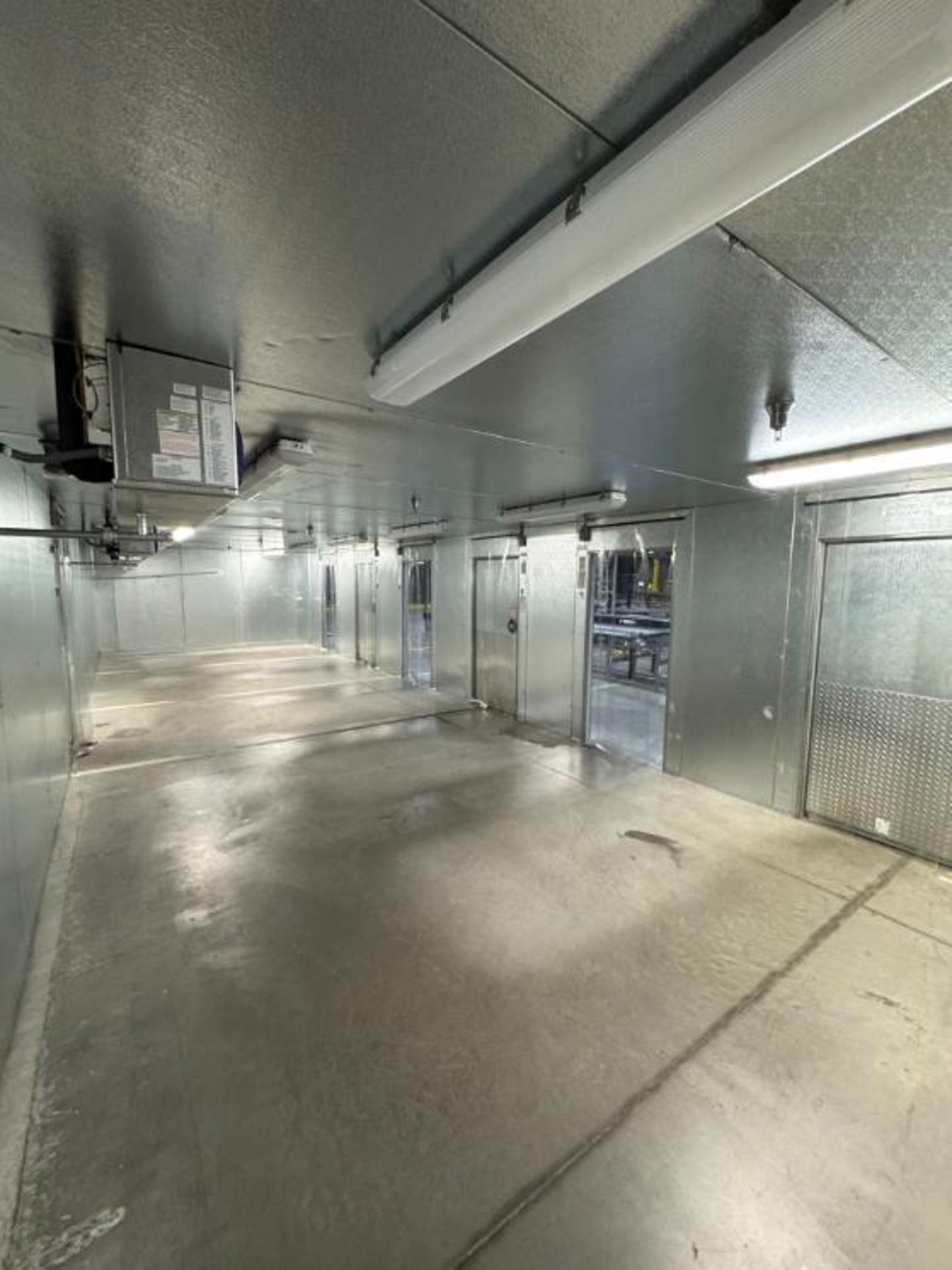combo walk-in cooler & freezer, w/ compressors & coils - Image 3 of 18
