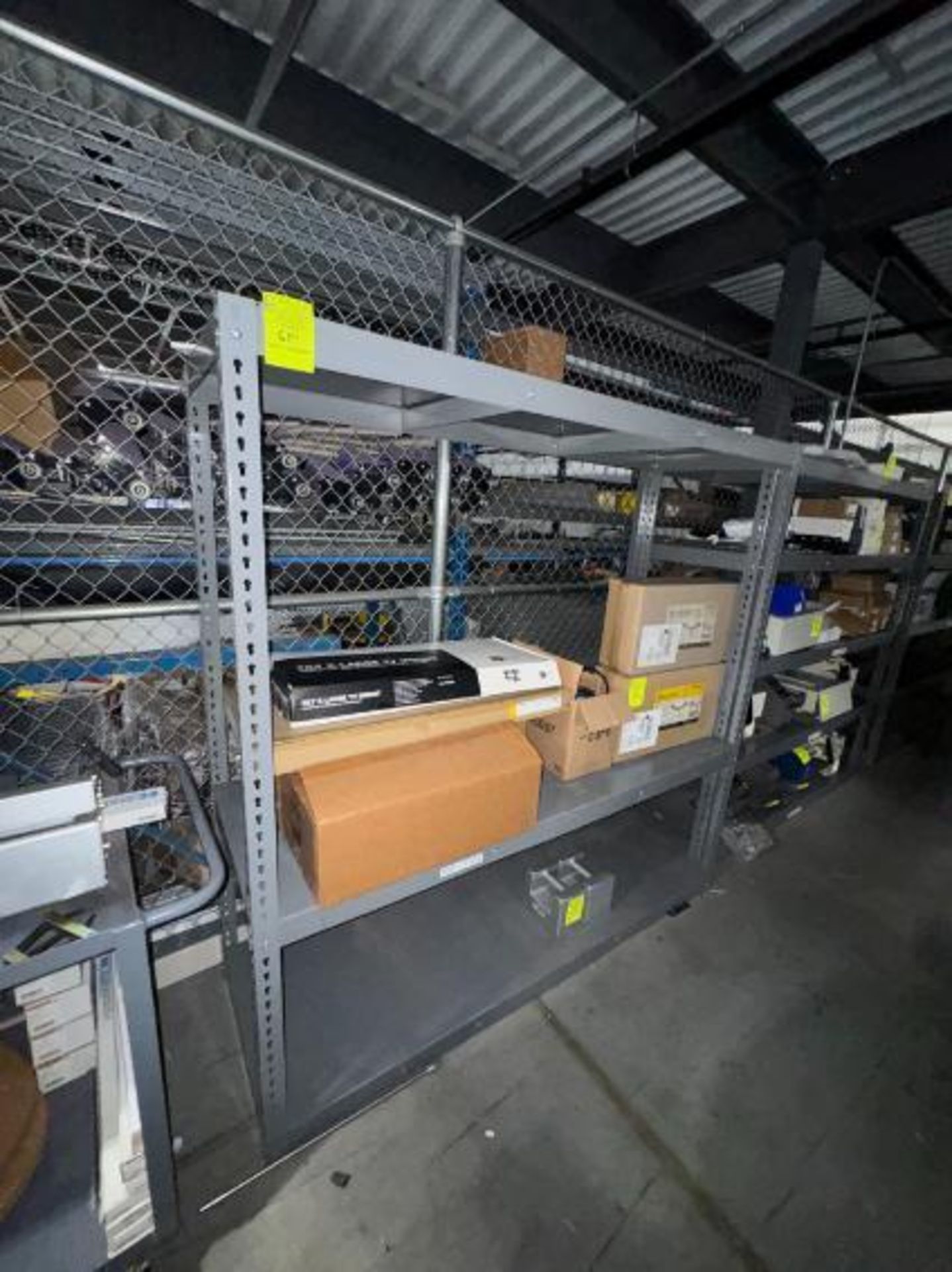 warehouse shelving unit, no contents - Image 2 of 2