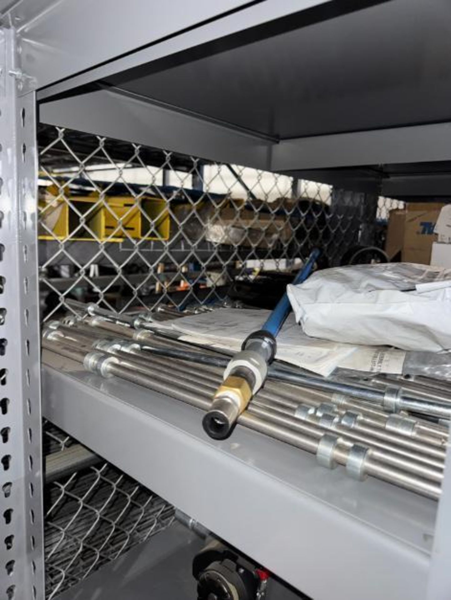 contents of shelf- power supplies, conveyor parts, etc - Image 4 of 6