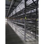 12) sections of pallet racking