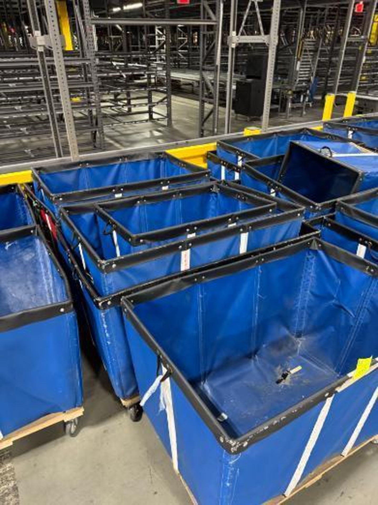 soft bins, on casters, - Image 2 of 2