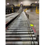 Invata partially powered roller conveyor w/ pack stations