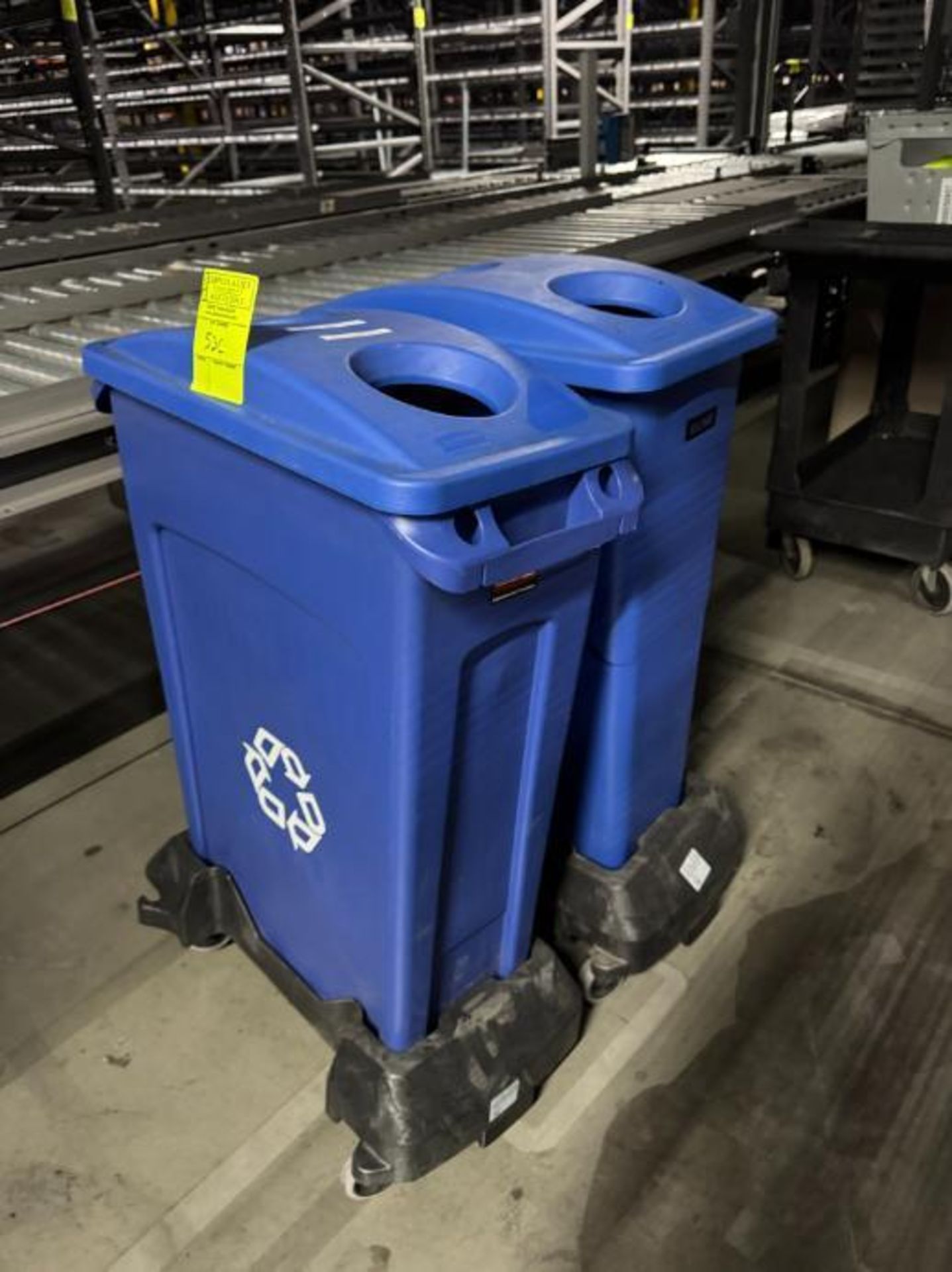 recycle collection bins