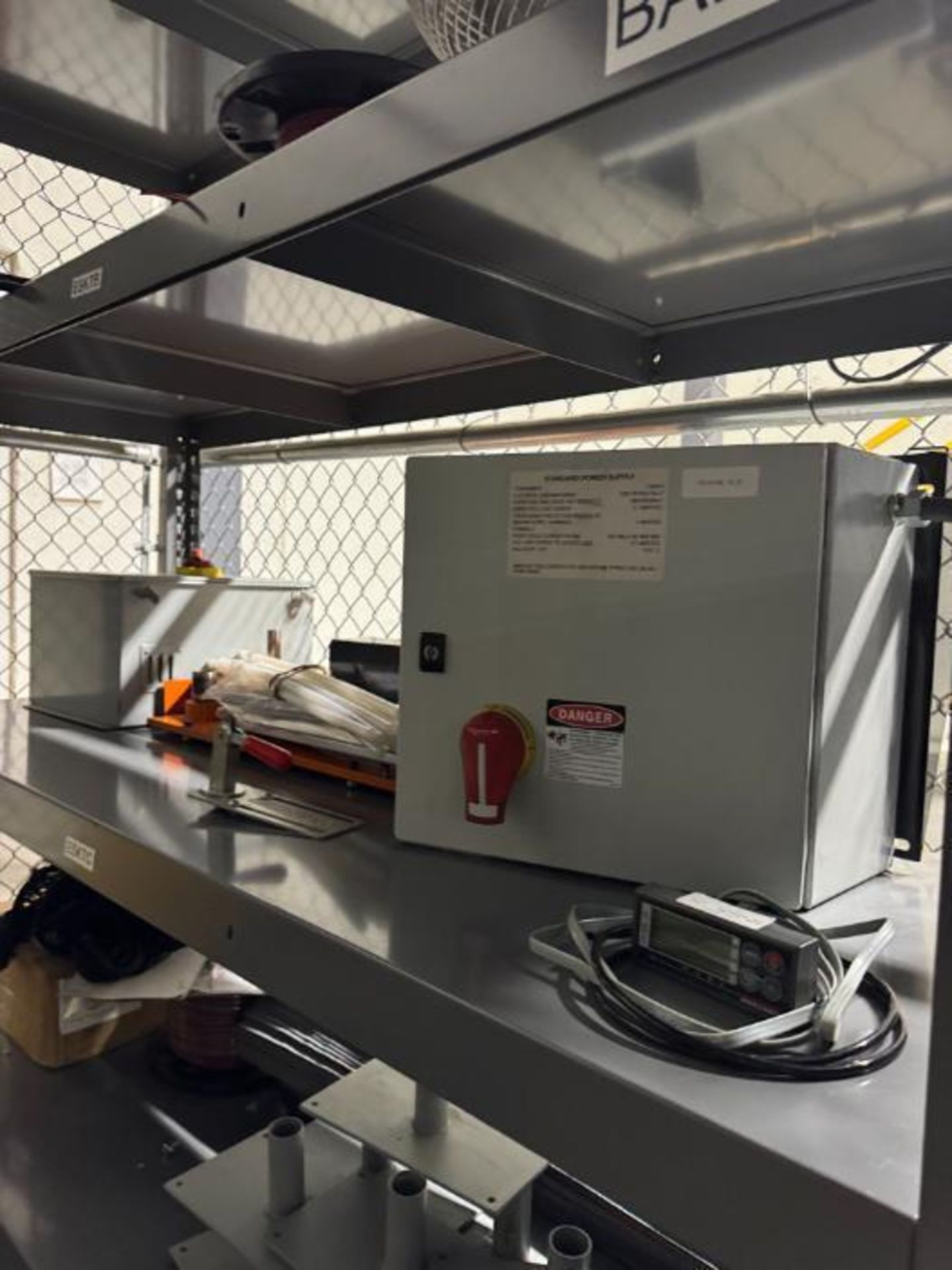warehouse shelving unit w/ contents - Image 3 of 6