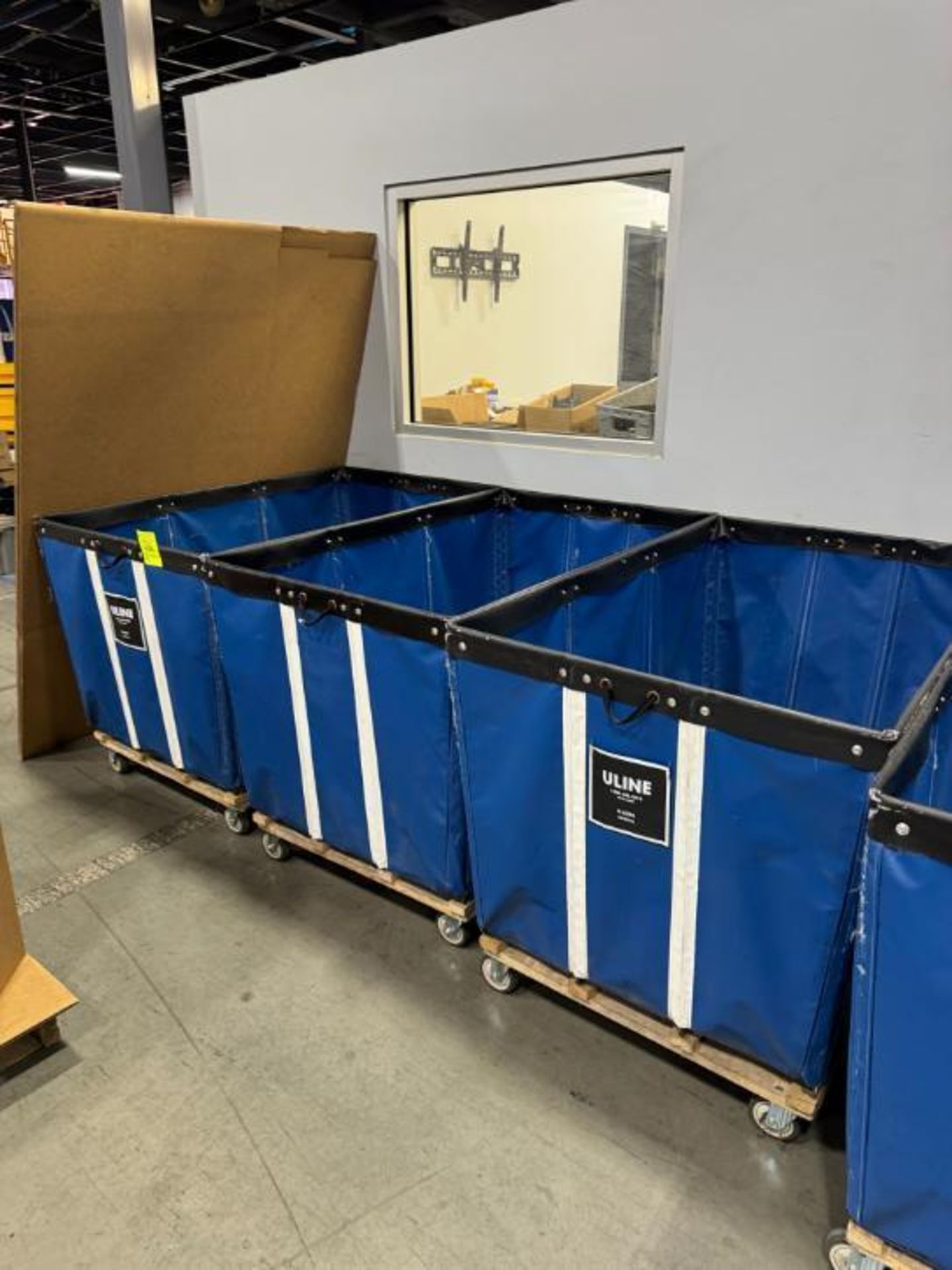 soft bins, on casters