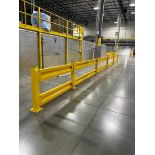 sections of warehouse divider fence