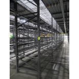 12) sections of pallet racking