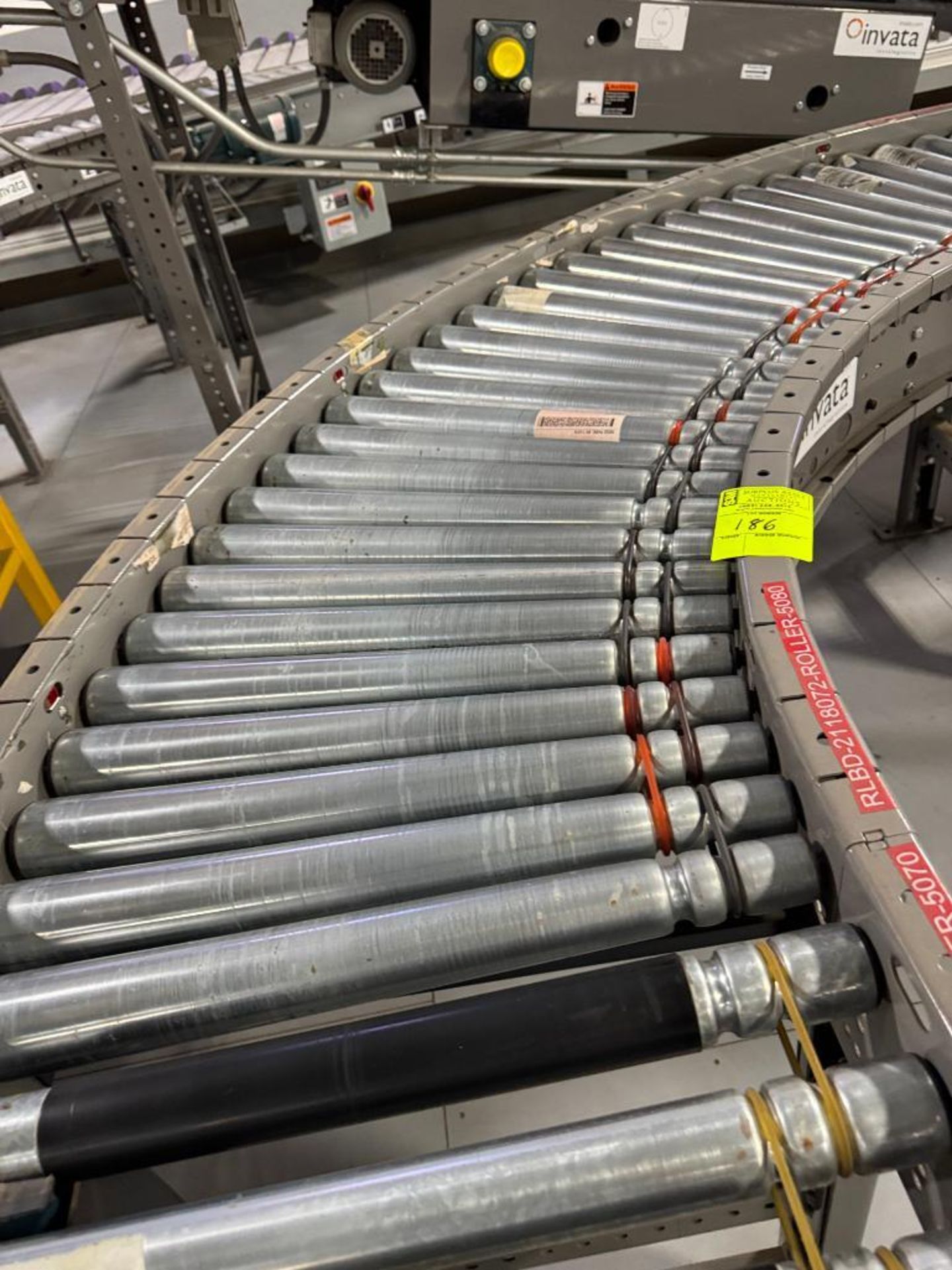 Invata powered roller conveyor, 90 - Image 2 of 3