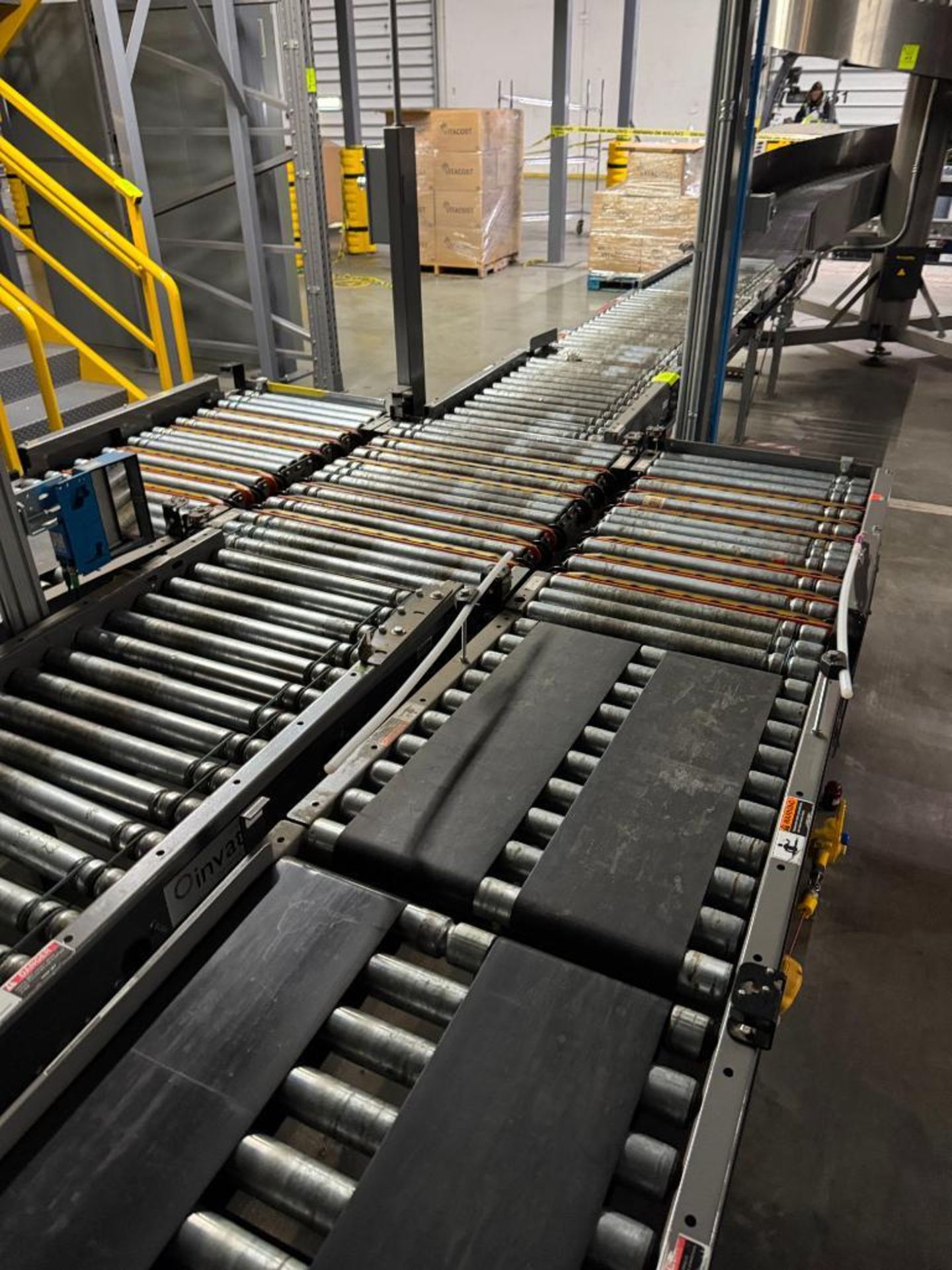 Invata diverter dual roller conveyor