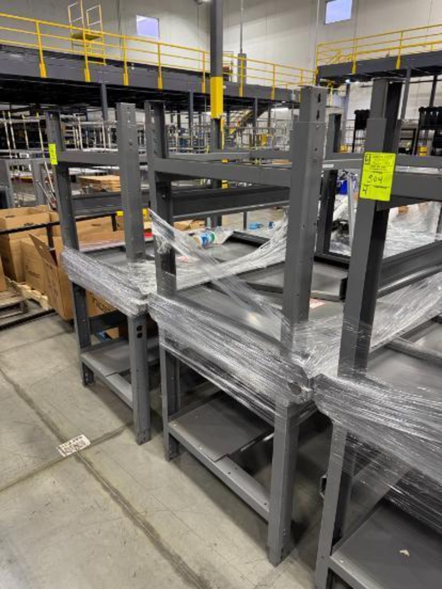 steel tables - Image 2 of 2