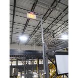 EXIT lights w/ poles
