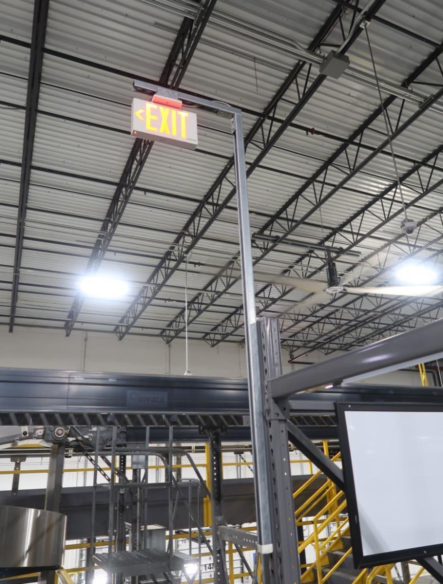 EXIT lights w/ poles