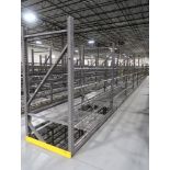 12) sections of pallet racking