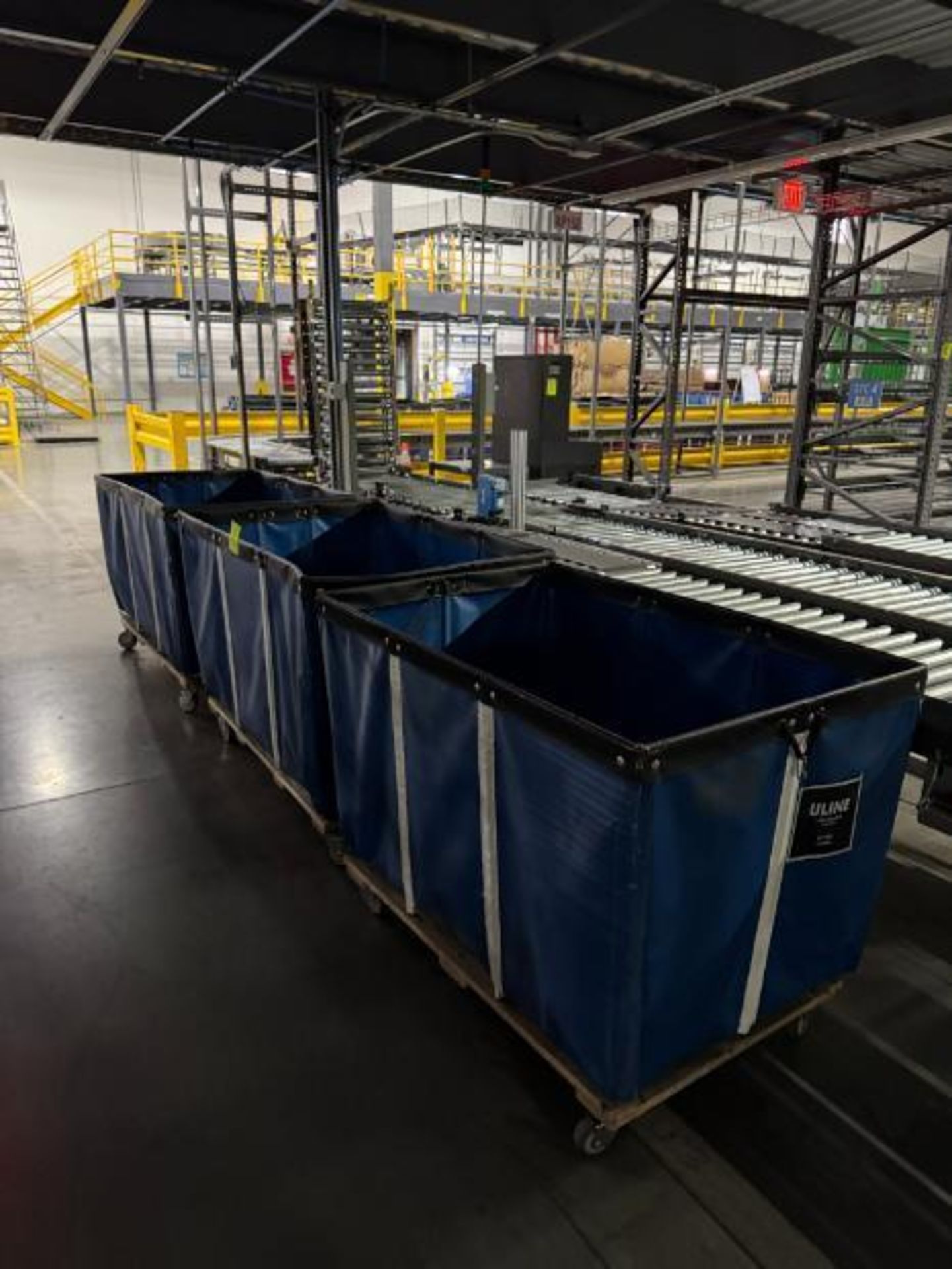soft bins, on casters