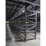 12) sections of pallet racking